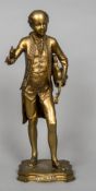 RICHARD PAULI (1855-1892) American Mozart Bronze Signed 59.