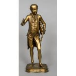 RICHARD PAULI (1855-1892) American Mozart Bronze Signed 59.