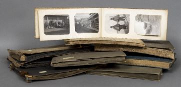 A quantity of early 20th century photography albums Comprising: early films,