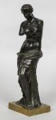 After the Antique (19th century) Venus de Milo Patinated bronze,