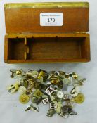 A quantity of various cufflinks etc