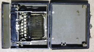 A vintage Corona typewriter,