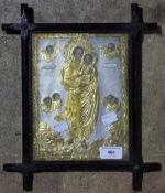 A 19th century Russian framed icon