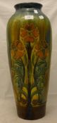 A large late 19th/early 20th century Belgian Art Nouveau vase