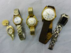 Five watches,