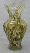 A Murano type glass vase