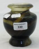 A small mineral specimen vase