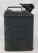 A VW (Volkswagen) petrol can