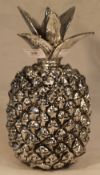 A silvered pineapple