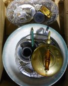 A quantity of china, glass, metalware,