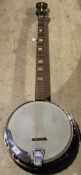 A German five string orchestral key banjo