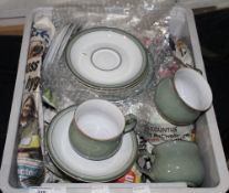 A quantity of Denby pottery wares