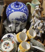 A quantity of miscellaneous china