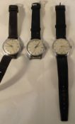 Two Garrard's gentleman's wristwatches and another,