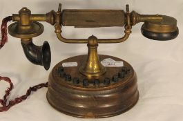 A vintage telephone