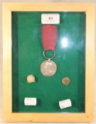 A replica of the Waterloo medal,