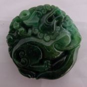 A jade pendant