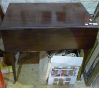 A George III mahogany Pembroke table - WITHDRAWN