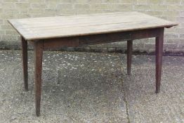 A Victorian farmhouse kitchen table