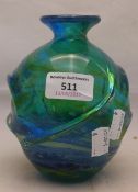 A Mdina glass vase