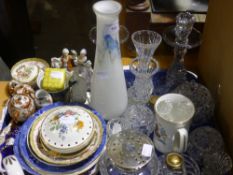 A quantity of miscellaneous glass and ceramics