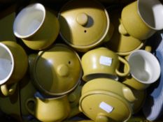 A quantity of Denby pottery