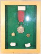 A replica of the Waterloo medal,