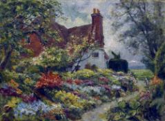 FRANK DIXON (1862-1936) British Mary's House and Garden,
