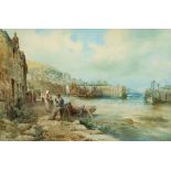 *AR WALTER HENRY SWEET (1889-1949) British Harbour Front St Ives;