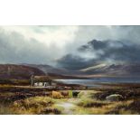 HENRY HADFIELD CUBLEY (1858-1934) British Near Sligachan, Isle of Skye Oil on canvas Signed,