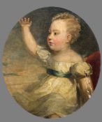 Manner of SIR JOSHUA REYNOLDS (1723-1792) British Portrait of a Young Boy Oil on canvas 61 x 53 cm,