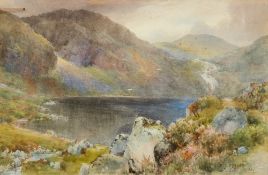 BENJAMIN JOHN OTTWELL (1860-1937) British The Dhu Loch Watercolour Signed and dated 1901,