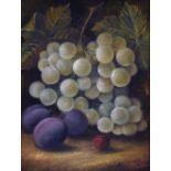 ENGLISH SCHOOL (19th century) Still Lifes of Fruit Oils on canvas 16 x 22 cm,