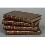 Johnson, Samuel. The Rambler. 1791, 4 vols., contemporary calf.