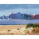 *AR JOHN ROHDA (born 1946) British Holkham Bay Oil on canvas Signed 75 x 59.