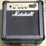 A Marshall amplifier