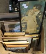 A quantity of decorative pictures and prints