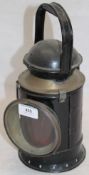 A British Rail signal men's lamp