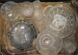 A quantity of glassware