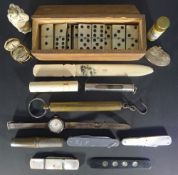 A box of miscellaneous items