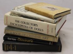 A quantity of books relating to art and antiques