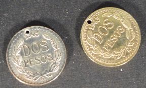 Two gold coins