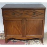 A 19th century mahogany side cabinet