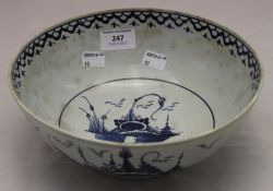 An 18th century pearlware bowl