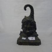 A 19th century cast iron doorstop,