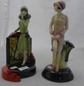 Two Kevin Francis ceramic figures,