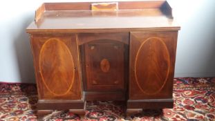 A Victorian mahogany desk