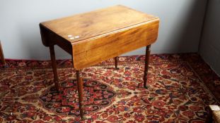 A Victorian mahogany Pembroke table