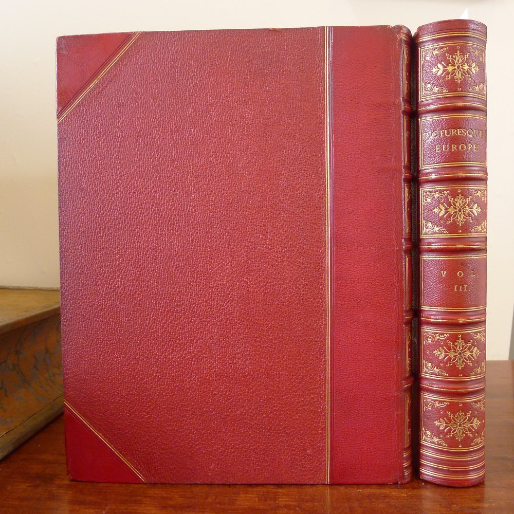 Picturesque Europe Illustrated with steel engravings, complete in 5 vols, - Image 2 of 5