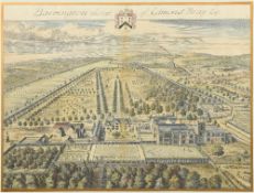 JOHANNES "JAN" KIP (1653-1722) Dutch Barrington The Seat of Edmond Bray Esq Coloured